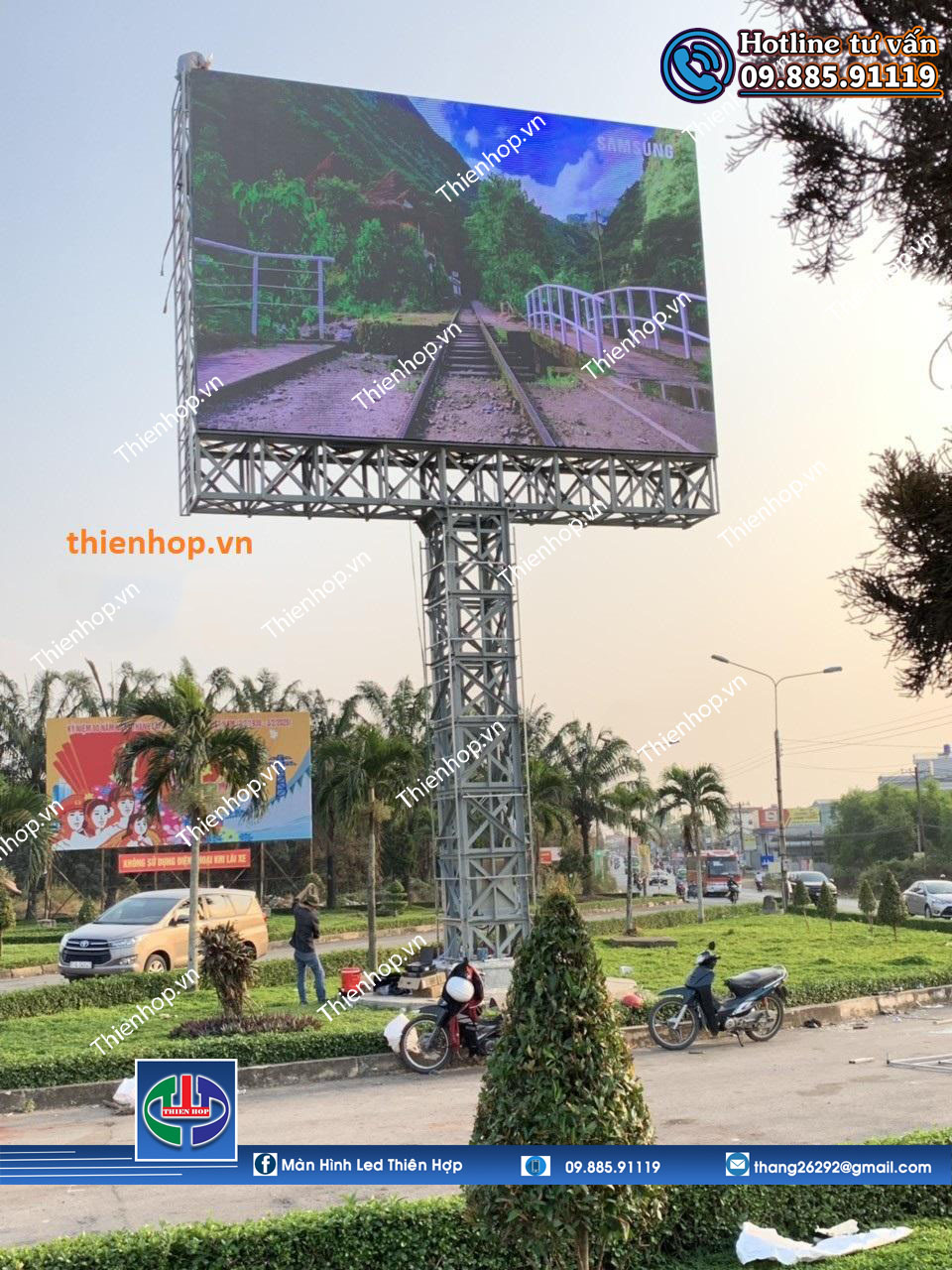 màn hình LED P3 ngoài trời