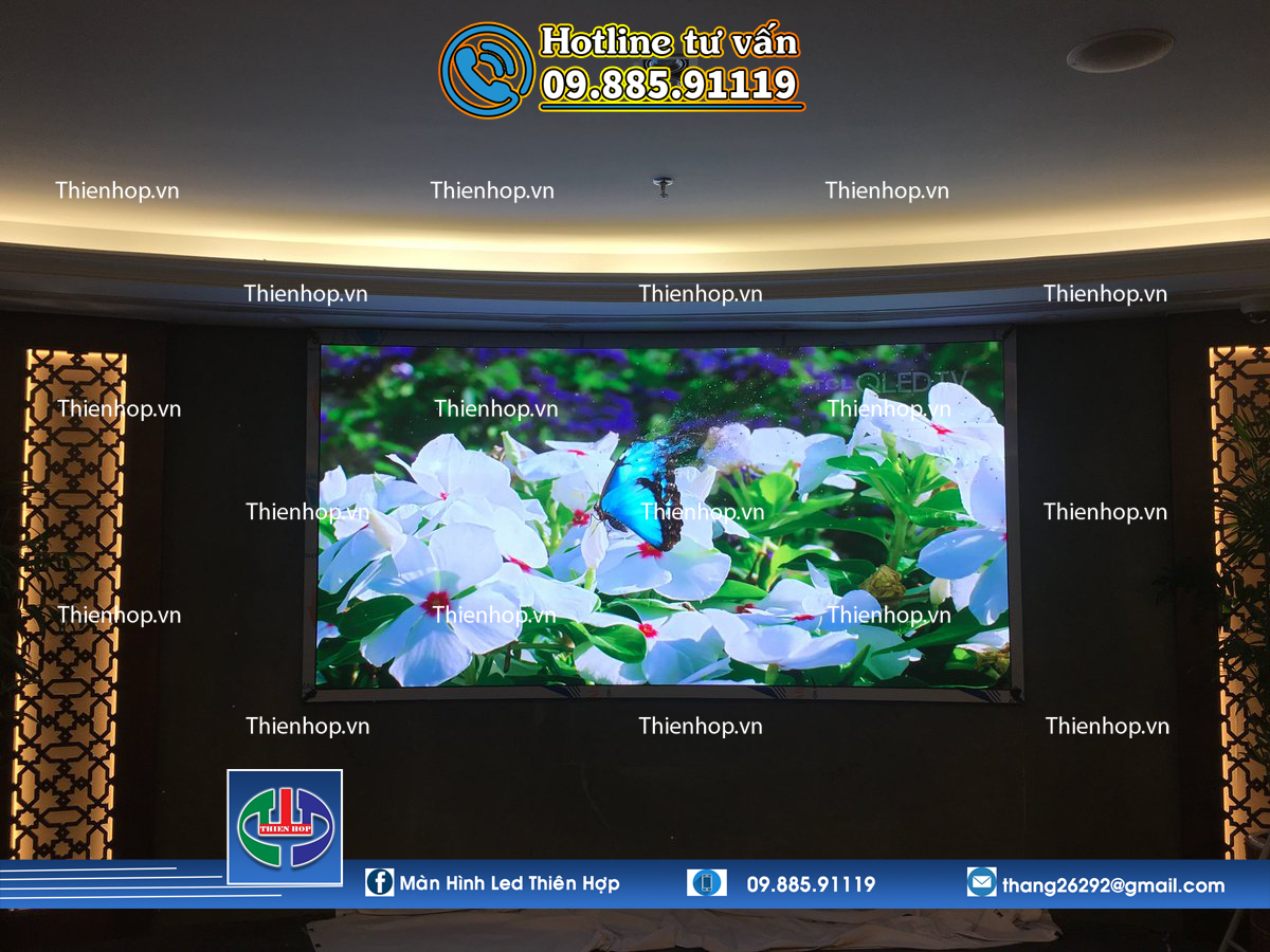 Màn hình LED P1.56 trong nhà