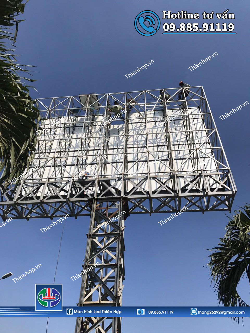 MÀN HÌNH LED P5 OUTDOOR TẠI CAO TỐC LONG THÀNH