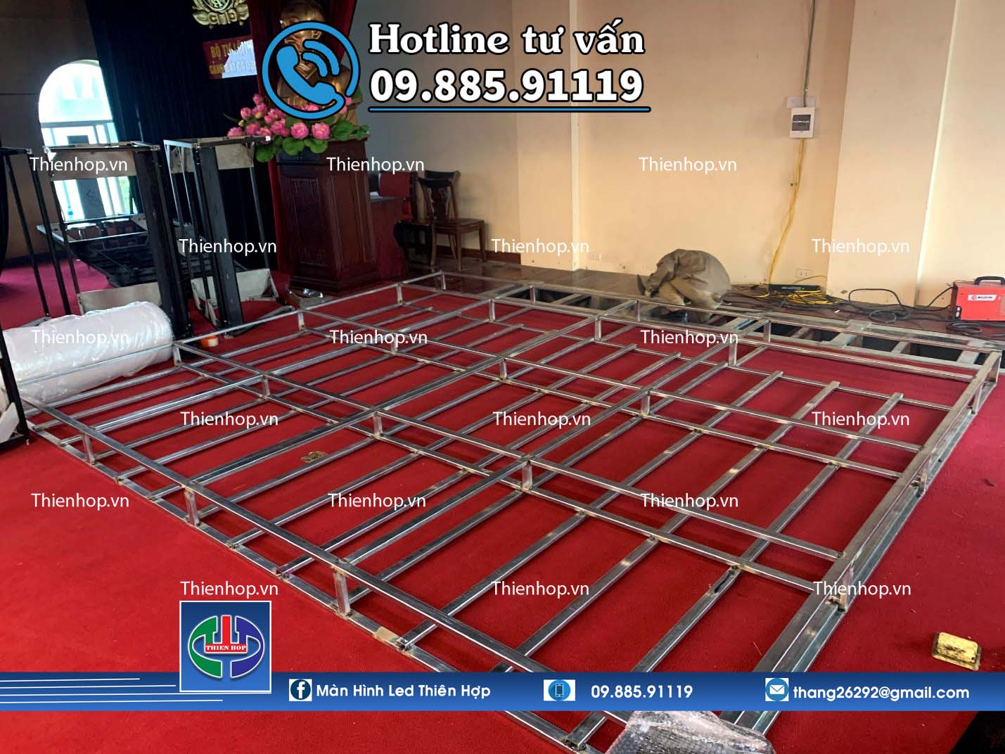 Hàn khung theo thiết kế bản vẽ