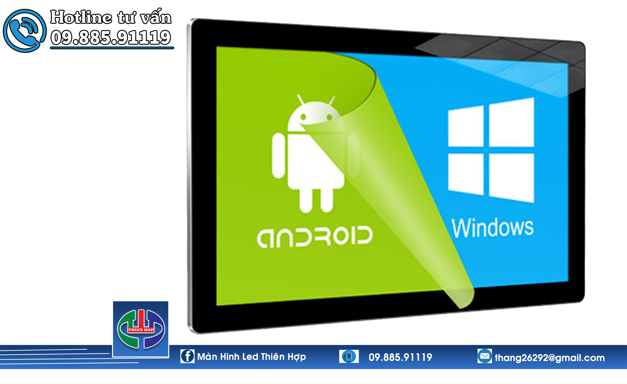 Màn hình quảng cáo LCD treo tường
