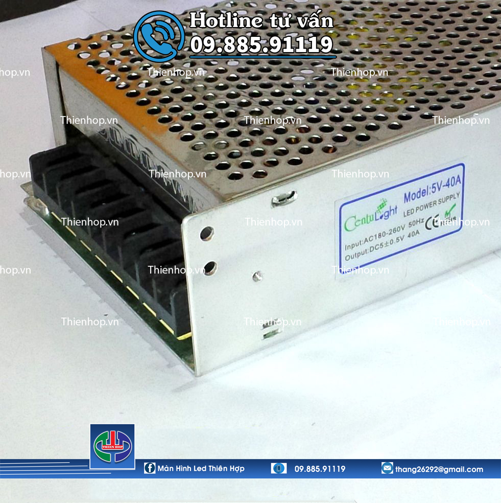 Nguồn 5V40A trong nhà
