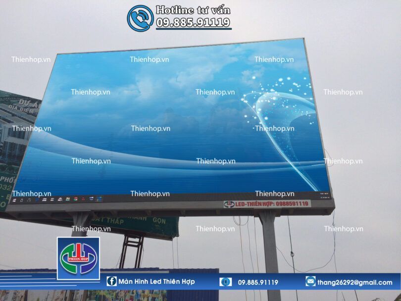 ưu điểm của màn hình led p6