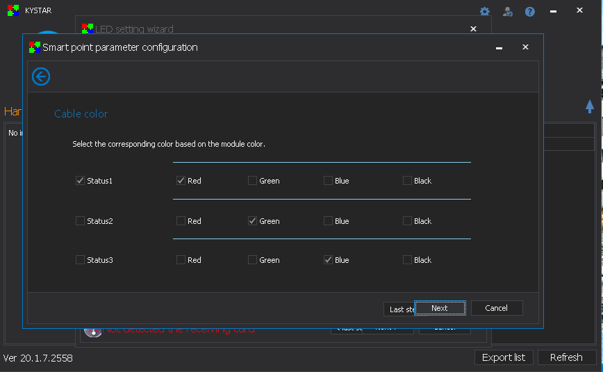 Kystar Control System 9