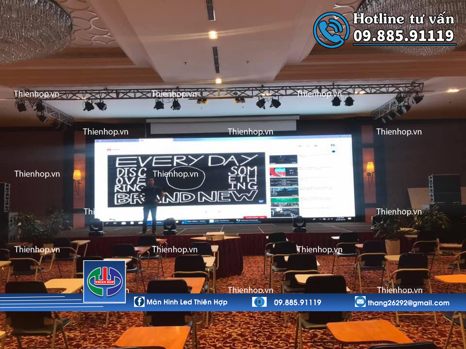 Màn hình LED P3 cabinet nhôm đúc