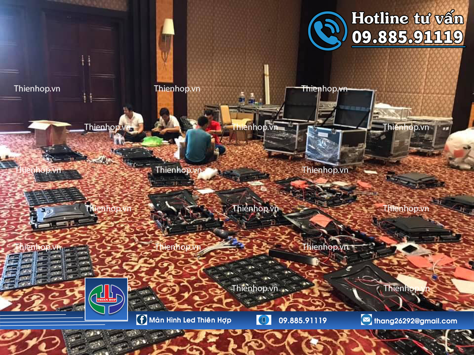 Màn hình LED P3 cabinet nhôm đúc