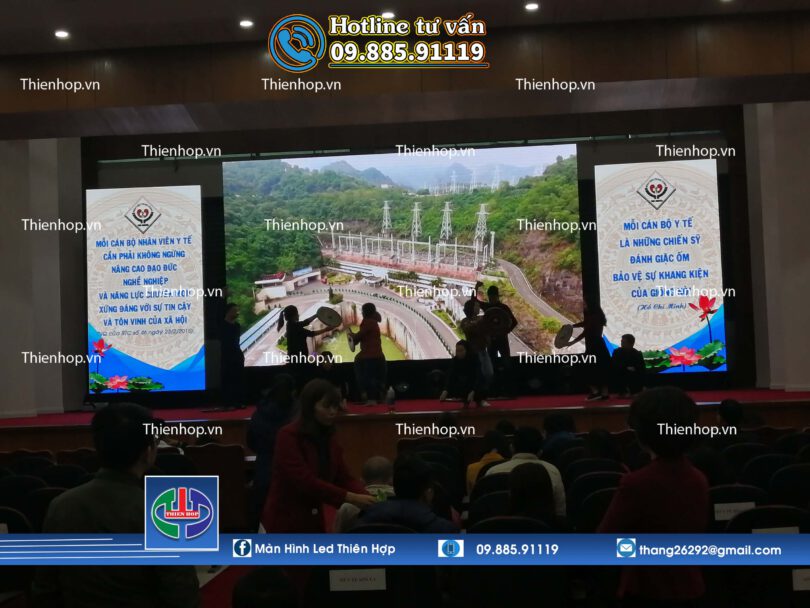 Man hinh LED benh vien