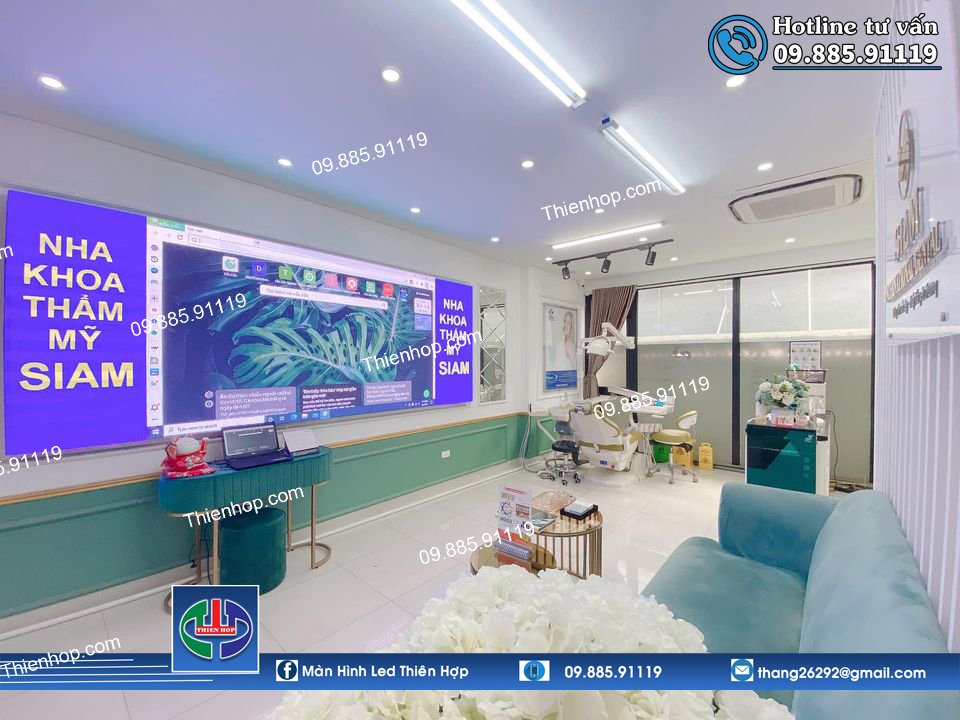 Màn hình Led tại Thẩm mỹ viện- Spa