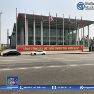 THI CONG LAP DAT MAN HINH LED P4 NGOAI TROI