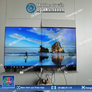 MAN HINH LCD GHEP 55 INCH - LG - VIEN 1.8MM